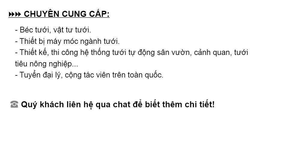 Béc phun sương 4 hướng Béc phun sương 4 hướng