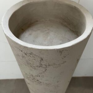 Chậu xi măng nhẹ kết sợi thủy tinh hình ống cao 73 rộng 20