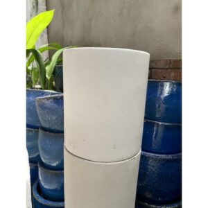Chậu Xi Măng Nhẹ Hình Trụ Tròn - 22*25cm